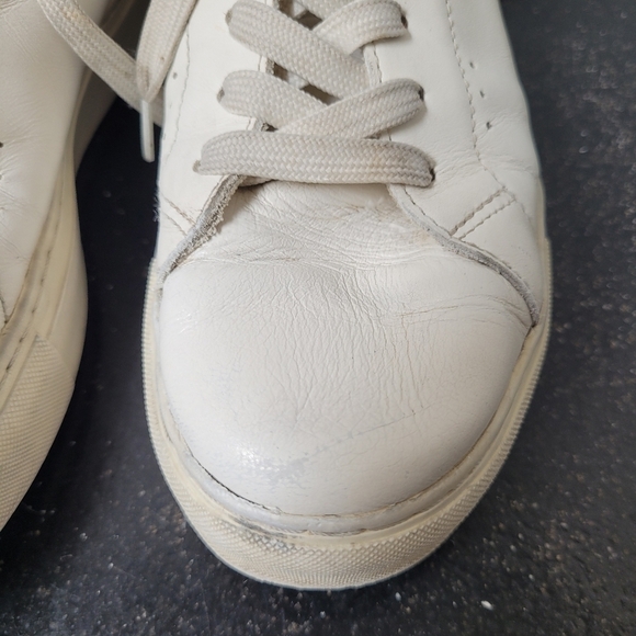 Kurt Geiger London Laney Leather Platform Sneakers - Picture 3 of 9